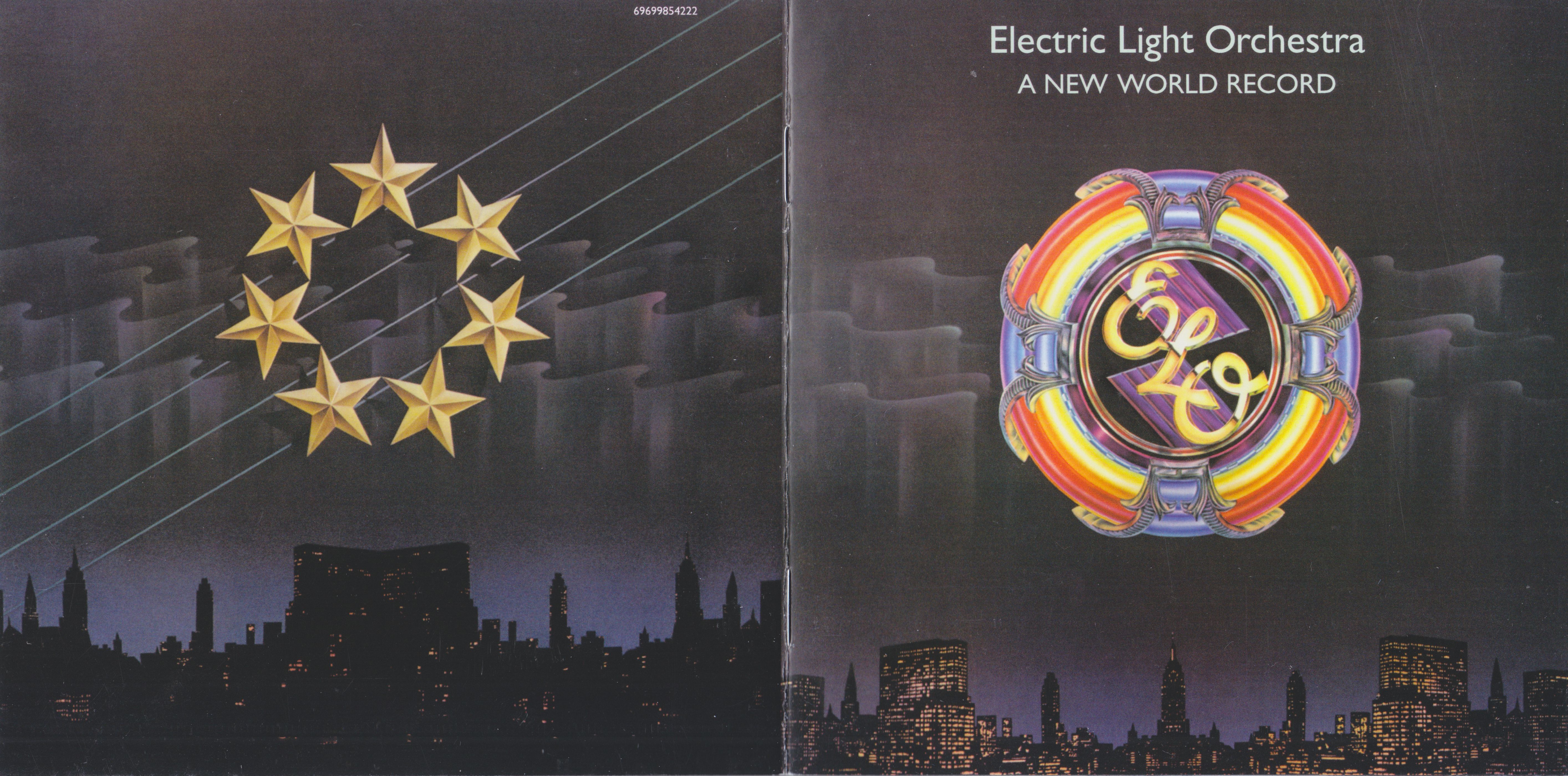 Electric Light Orchestra  A New World Record : Front + Inlay  aus2